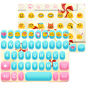 Candy Love Emoji Keyboard Skin