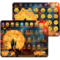 Halloween Day emoji Keyboard