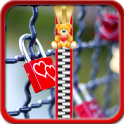Romantic Zipper Lock Screen