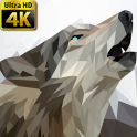 Hintergrundbild Wolf 4K UHD
