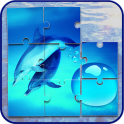 돌고래 직소 퍼즐 게임
