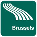 Mapa de Bruselas offline