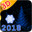 3D New Year 2018 LWP ❄️