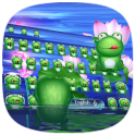 Green HD frog keyboard