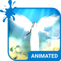 Angel Animated Keyboard + Live Wallpaper
