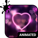 Velvet Love Animated Keyboard + Live Wallpaper