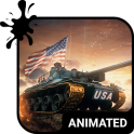USA FORCE Animated Keyboard + Live Wallpaper