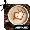 Coffee Animated Keyboard + Live Wallpaper