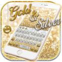 Gold and Silver Glitter Keypad