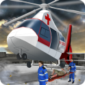 Helicóptero Ambulancia 3D City Simulator
