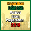 Rajasthan RSMSSB Various Exam Preparation 2018
