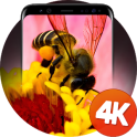 곤충 배경 화면 4K