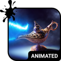 Magic Lamp Animated Keyboard + Live Wallpaper