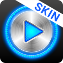 MusiX Hi-Fi Blue Skin for music player