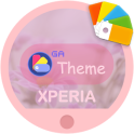 Theme XPERIA ON™ | iPink Theme