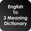 English to Marathi, Hindi, Definition Dictionary