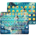 Mermaid Emoji Keyboard Theme