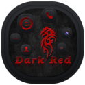 Oscuro tema de color rojo