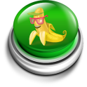 Jelly Button (Banana-Zombie-Santa )