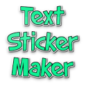 Text sticker maker