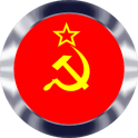 Soviet Button Communism Anthem of USSR full length