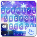 Fantasy Purple Snow Keyboard