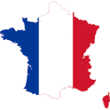 France flag map