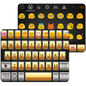 Gold Classic Emoji Keyboard