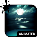 Full Moon Animated Keyboard + Live Wallpaper