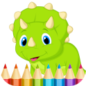 Dinosaur Kids Coloring Book