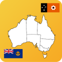 Australia State Maps and Flags