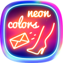 Neon Sparkle Colores SMS Plus