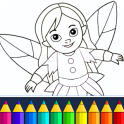 Coloring game for girls and women