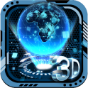 Tierra de la tecnología 3D Tema