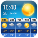 Daily weather forecast widget app