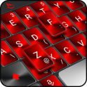 Red Metal Keyboard Theme