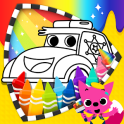 Cars Coloring Book PINKFONG