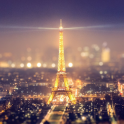 París la noche Fondos animados