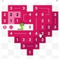 Link-a-Pix ✎ Picture Path Paint by Numbers Puzzle