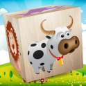 Blocks Puzzle for baby kids - Animals