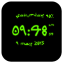 Arabic Digital Clock Live Wallpaper