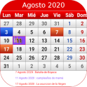 Colombia Calendario 2016