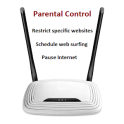 Parental control setup guide on router