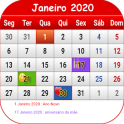 Portugal Calendário 2020