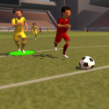 partido de fútbol 2014 3D
