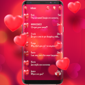 Red love SMS
