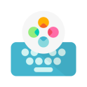 Fleksy Ergonomic Keyboard 2020 -Emoji Keyboard GIF