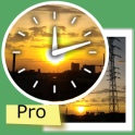 アナログ写真時計ウィジェット-Pro