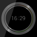 Black UI Clock UCCW