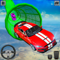 Crazy Car Stunt game mega ramp